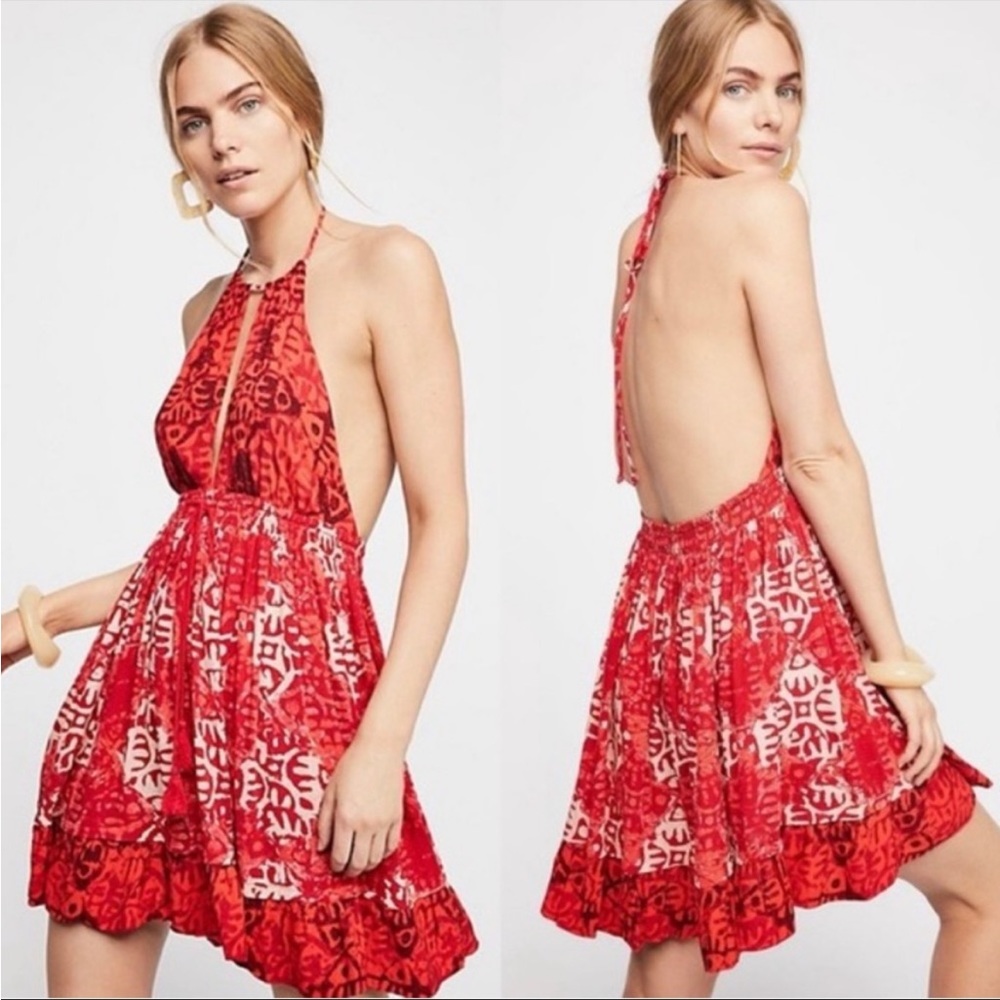 Free People Beach Day Mini Dress